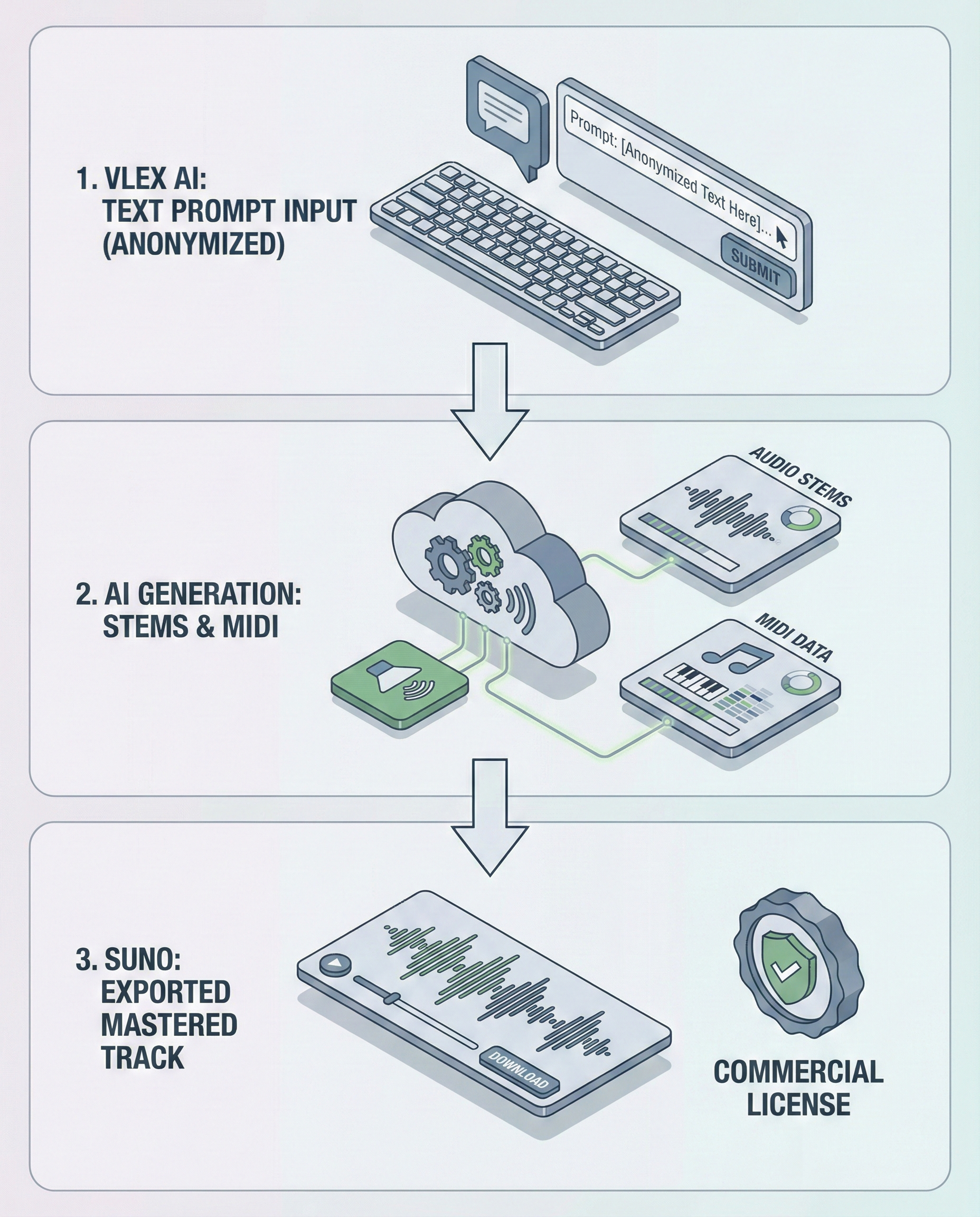 Пошаговый процесс генерации музыкального трека в нейросети — от текстового запроса до готового результата