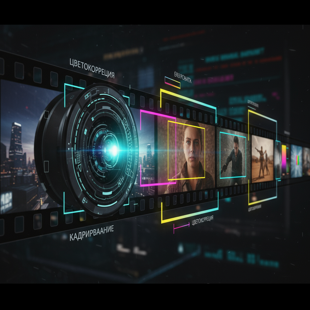 AI-видение Vlex AI анализирует кадры и создает storyboard для Reels и TikTok