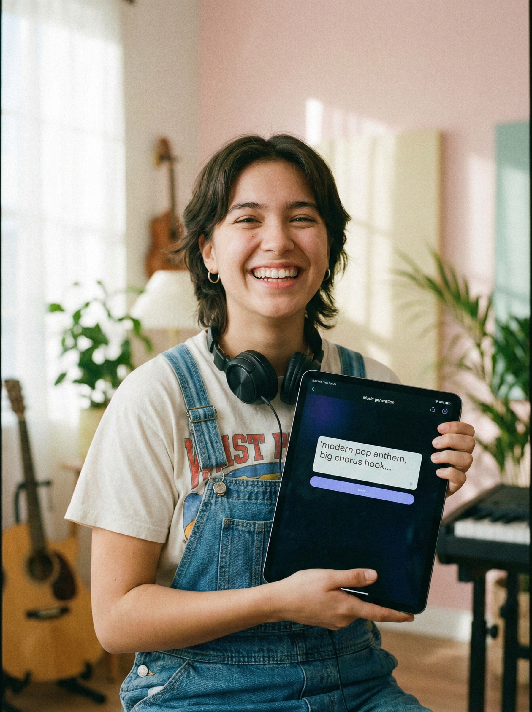 Новичок без музыкального образования создаёт трек с помощью нейросети по текстовому описанию