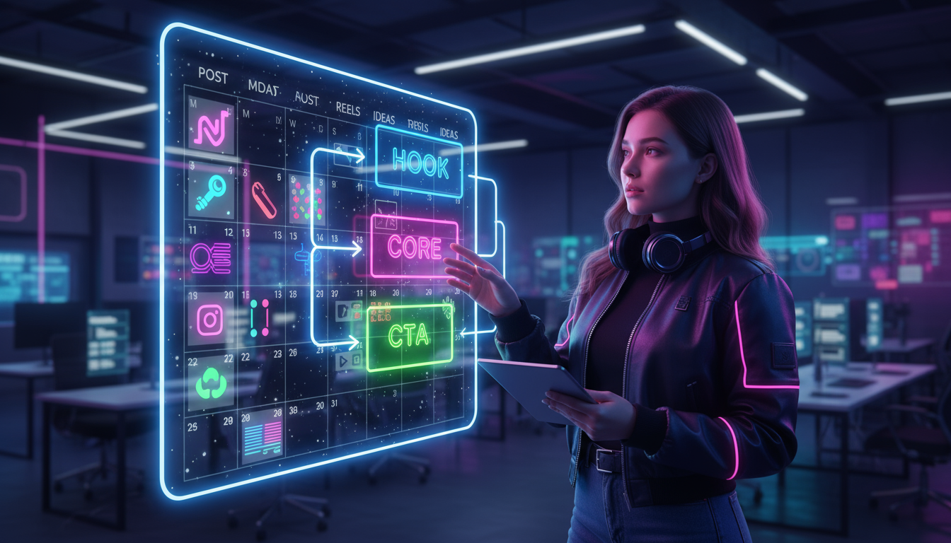  Лучший ai-ассистент Vlex AI создает контент-планы и сценарии Reels и TikTok с пошаговой структурой.